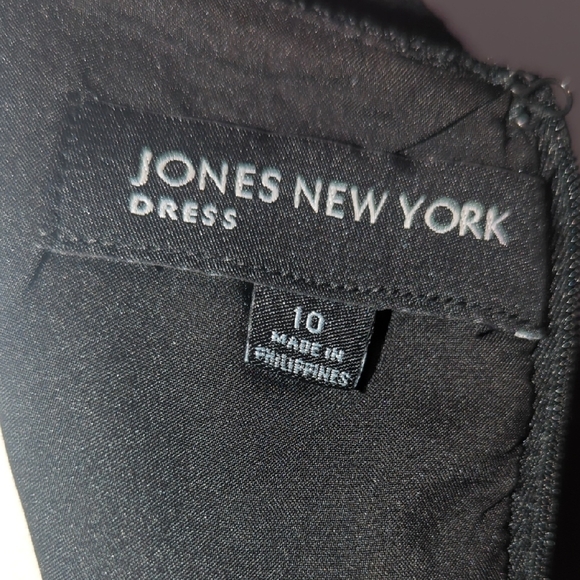 Jones New York Black Sleeveless Midi Dress - Picture 7 of 8
